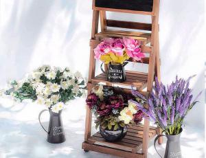 Étagère à fleurs pliante