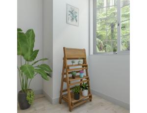Étagère à fleurs pliante