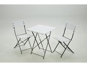 Set table et chaises carrées Sheffield
